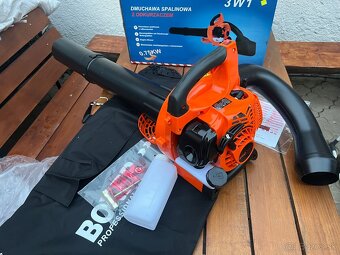 Benzinový fukar a vysavač listia 3v1 - 2