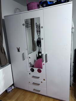 Biela skrina Jysk Vellerup - 2