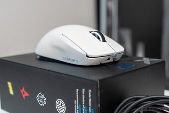 Predám myš Logitech G Pro X Superlight biela - 2