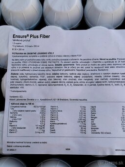 Rezervovane- Ensure fiber plus, Ensure plus - 2