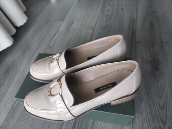 Dámske kožené mokasíny Gino rossi - 2