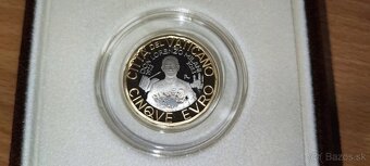 5 euro bimetalová vatikánska minca z roku 2023 - 2