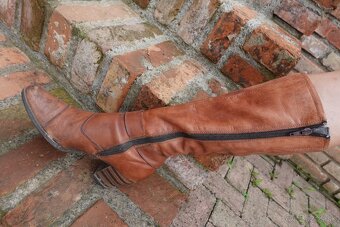 Dámske kožené čižmy - 2