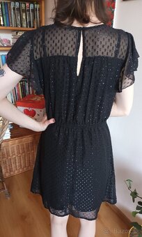 Dámske čierne letné šaty - 2