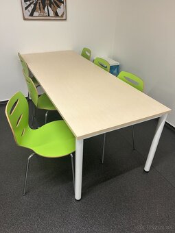 Zelená jedálenská stolička (6ks) - 2