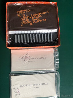 retro telefónny zoznam čísel - 2