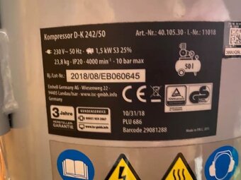 Vzduchový kompresor - 2