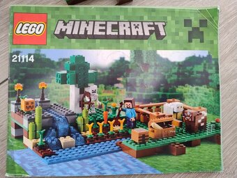 lego minecraft 21114 farma - 2