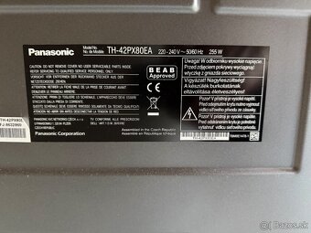 Panasonic TH-42PX80EA – 42” plazmový televízor - 2