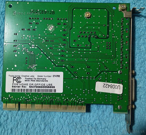 Staršie testované PCI zvukové karty - 2