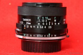 TAMRON 1:2.5 F=28 mm pre MINOLTA,Made in Japan - 2