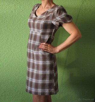 Flanelové šaty H&M veľ. 36 - 2