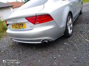 Pravé zadné blatníkové svetlo audi A7 2012 Dvere Audi A7 - 2