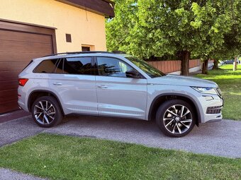 Kodiaq Sportline 4x4✅ODPOČET✅Nardo Grey Virtual Pano Webasto - 2