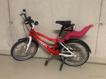 Woom 3 s blatníkmi a stojanom - ultraľahký detský bicykel - 2