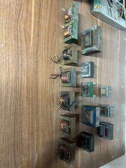 Predám elektrónky, sieťové a výstupné transformátory - 2