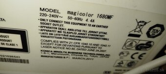 farebná laserová tlačiareň, multifunkčná Konica Minolta 1680 - 2