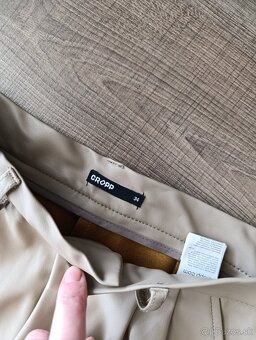 Koženkové nohavice 34 - 2