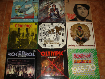 predám vzácnejšie československé LP platne (raritky) - 2