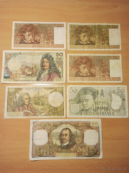 Bankovky Francúzsko z rokov 1971-1983 - 2