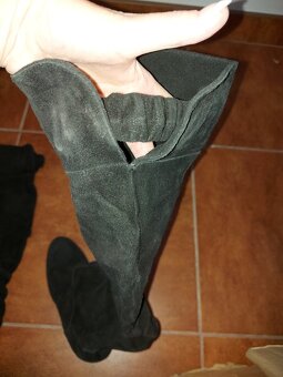 čižmy nad kolená vel 35 - 2