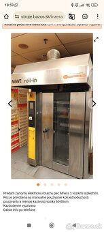 Rotacna a etazova pec elektricka - 2