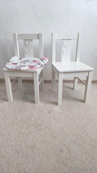 Stolička ikea drevená - 2