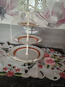 RETRO ETAŽER porcelanový - 2