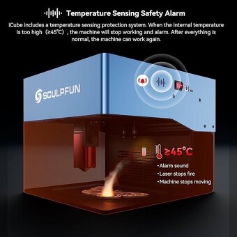 Laser SCULPFUN iCube Pro - 5W - 2