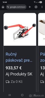 Predám paskovacku TRANSPAK - 2