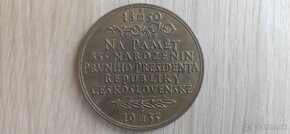 Medaila - O.Španiel - T.G.Masaryk - 2