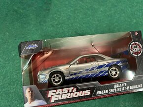 Fast and Furious modely Jada 1:32 - 2