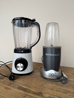 Nutribullet a Switch-on 2x mixér, nefunkčné - 2