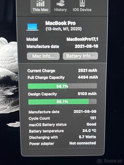 MacBook Pro 13” 2020 M1 touchbar - 2