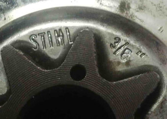 Predám reťazové koleso - bubon spojky Stihl 3/8" - 2