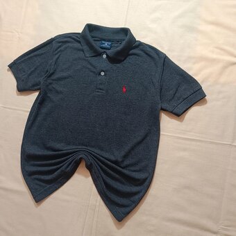 Polo Ralph Lauren sport sivá polokošeľa s krátkym rukávom M - 2