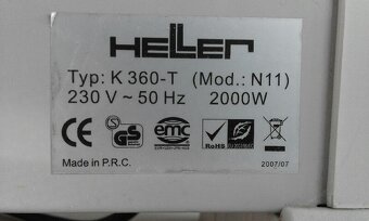 HELLER,Germany, Elekktricky.ohrievac,2kW., - 2