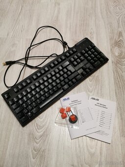 Klávesnica ASUS Cerberus mech RGB - Čítaj popis - 2