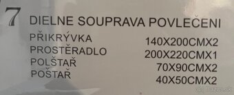 Postelne obliečky - 2