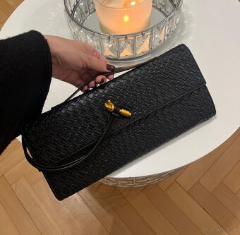 Clutch bag na styl znamej znacky bottega veneta - 2