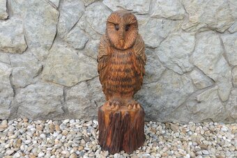 Drevorezba sova - 2