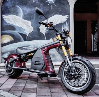 E skúter chopper - 2