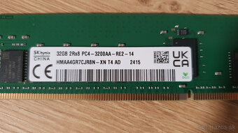 Serverová RAM 32GB DDR4 EEC - NOVÁ - ZÁRUKA - Možný doklad - 2