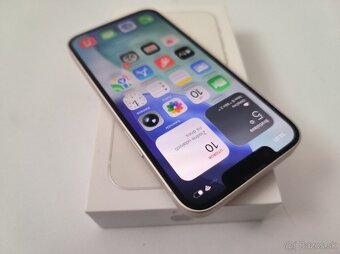 apple iphone 13 mini 128gb Starlight 100% Batéria - 2