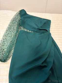Zelené spoločenské šaty M/38 - 2