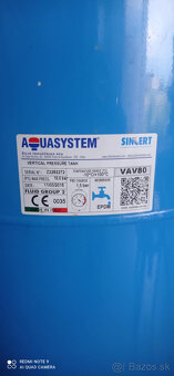 Expanzna tlakova nadoba 80L - 2