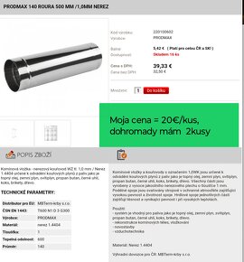 Nerezový komín - 2