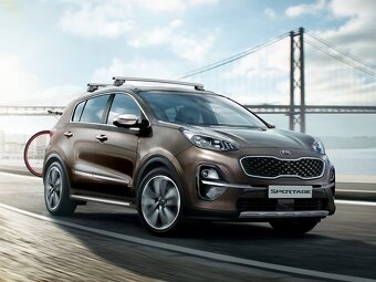 Kia Sportage QL - strešné nosiče, originál - 2
