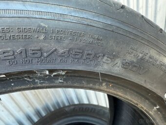 Letne pneumatiky GOODYEAR 215/45 R16 - 2