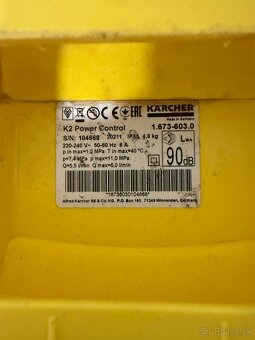 Karcher k2 power control - 2